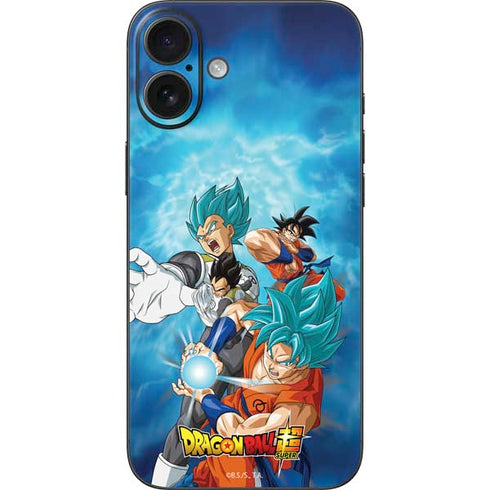 Dragon Ball Super Goku Vegeta Super Ball iPhone 16 Plus Skin
